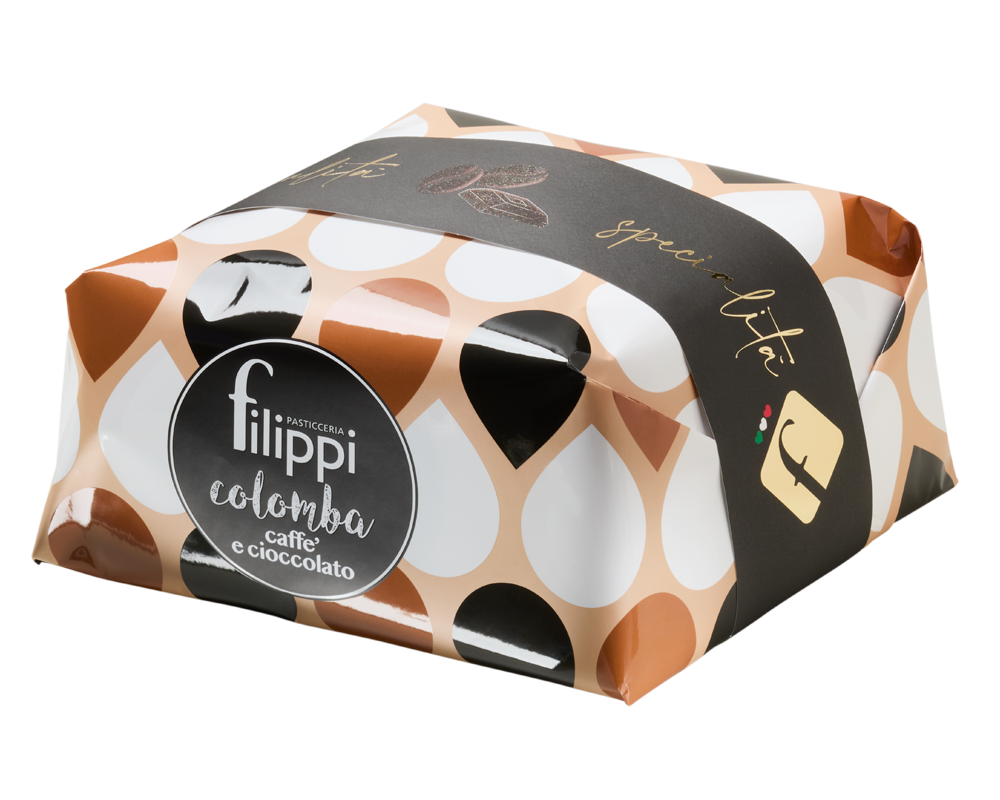 COLOMBA AL CAFFE' E CIOCCOLATO FONDENTE