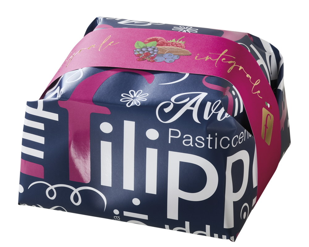 PANETTONE INTEGRALE CON FRUTTI DI BOSCO E CIOCCOLATO AL LATTE