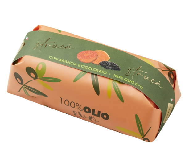 Strucà 100% olio EVO con arancia e cioccolato