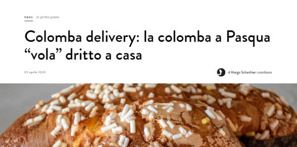 Pasqua con il dolce Filippi 100% olio evo, consegnato a casa o a chi è lontano