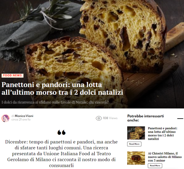 Panettoni e pandori: una lotta all’ultimo morso tra i 2 dolci natalizi