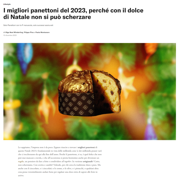 I migliori panettoni del 2023, perché con il dolce di Natale non si può scherzare