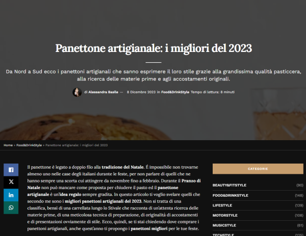 Panettone artigianale: i migliori del 2023