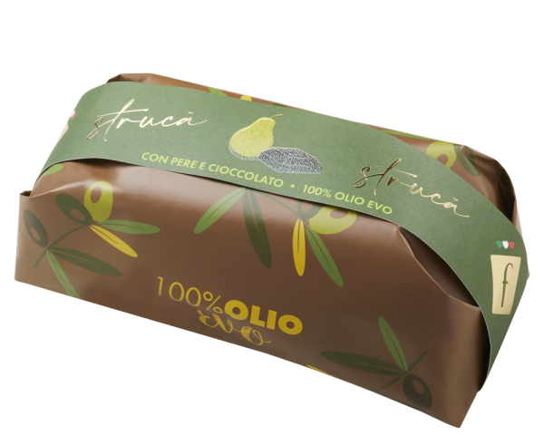 Strucà 100% olio EVO con pere e cioccolato
