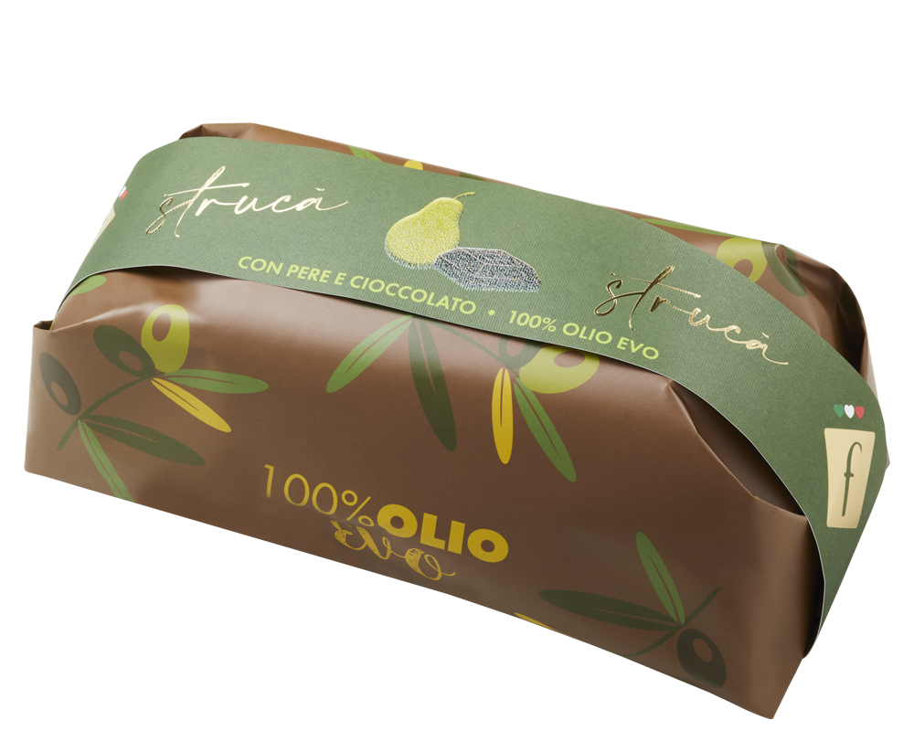 Strucà 100% olio EVO con pere e cioccolato